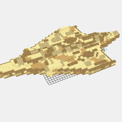 Mc80 Star Cruiser (Mon Calamari Cruiser) - 3D View Layer-By-Layer ...